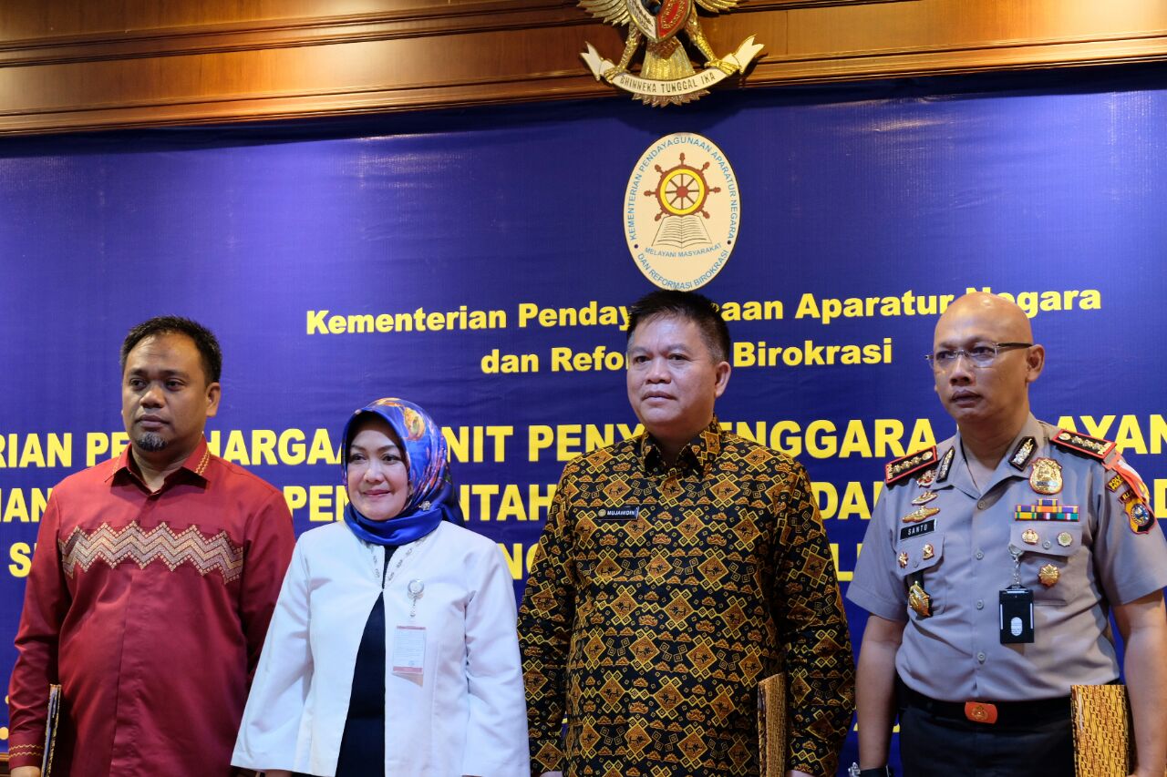 MenPAN-RB Kembali Beri Penghargaan kepada  Polresta Pekanbaru