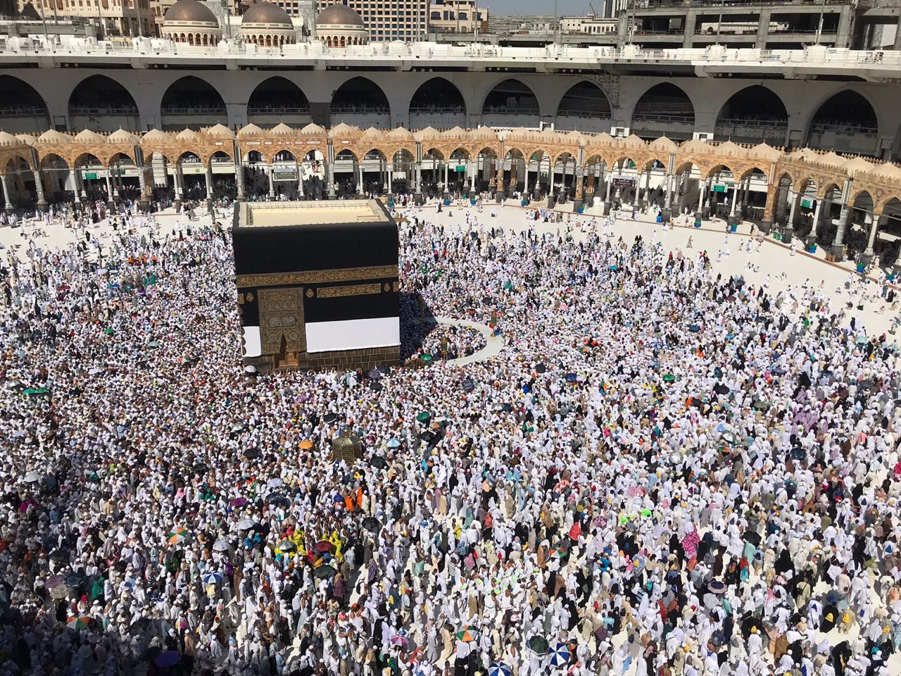 JCH Inhil Berada di Mekkah