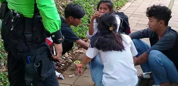 2 Pasang Pelajar Bogor Malah Pesta Miras di Taman Heulang