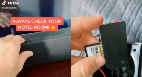 Warganet Ini Temukan Kamera Tersembunyi di Balik Speaker saat Menginap di Hotel