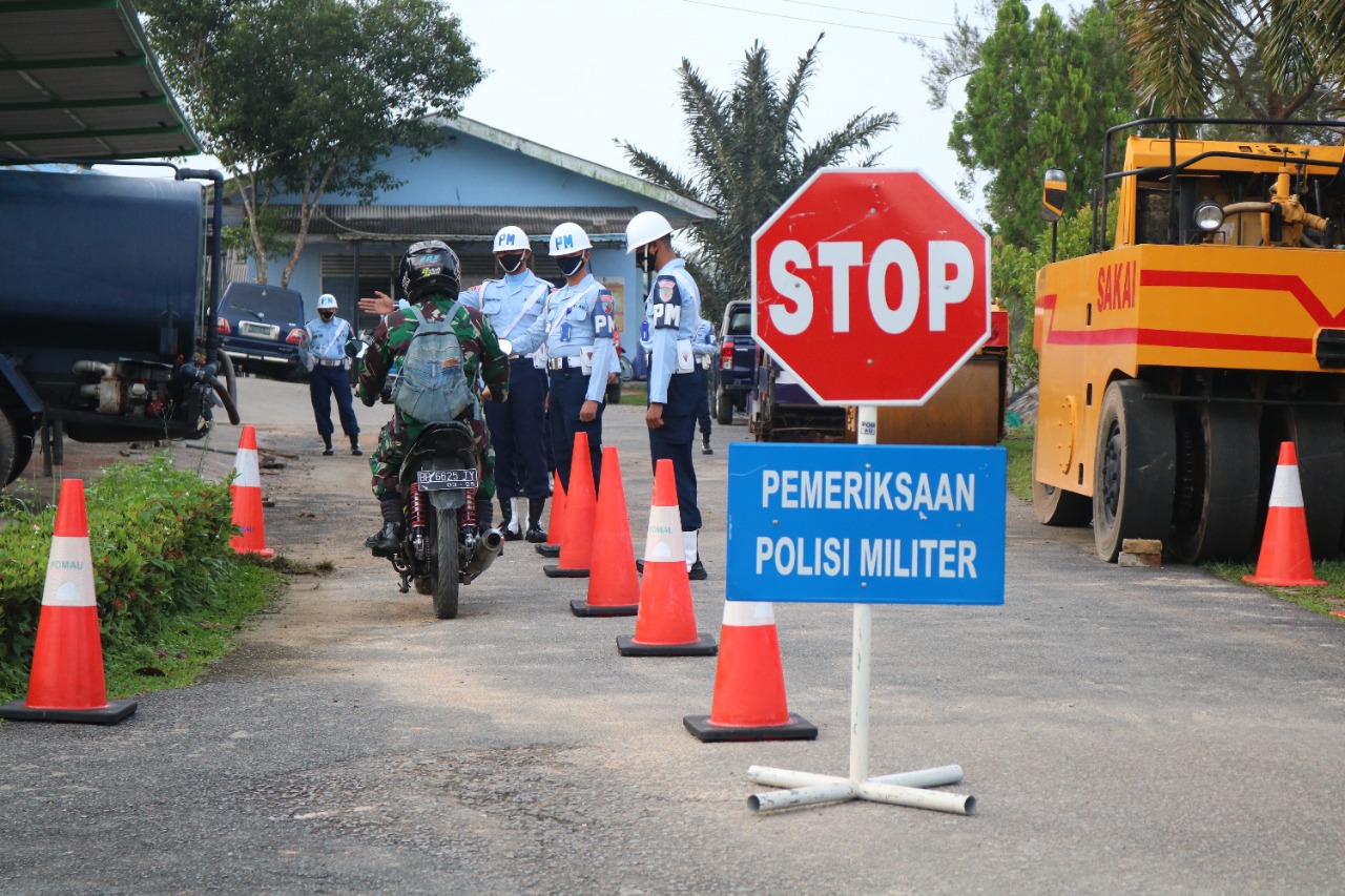 Pomau Lanud RHF Laksanakan Pekan Disiplin Dalam Peringati HUT TNI KE 76
