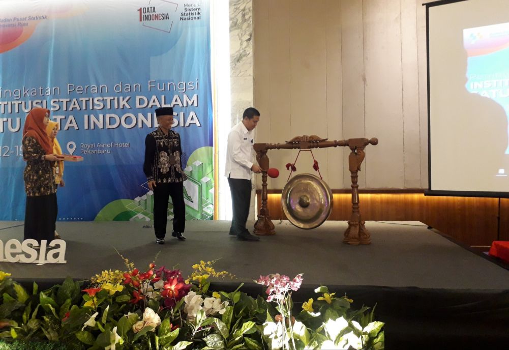 BPS Riau Adakan Rakor Satu Data Indonesia
