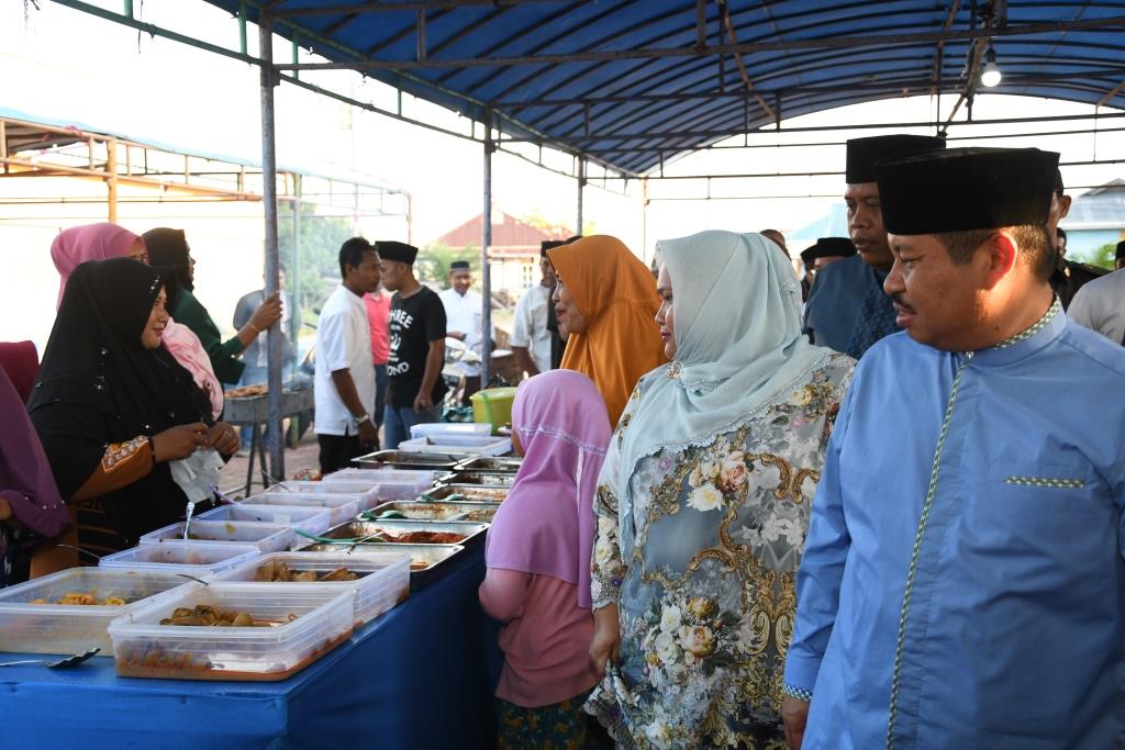 Bupati Bengkalis Buka Pasar Ramadhan