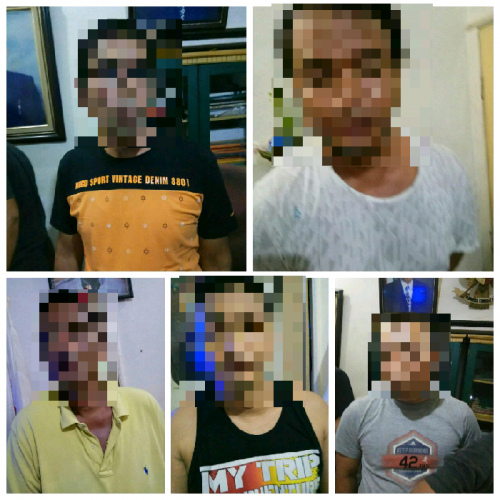'Nyabu' di Kantor LSM Peduli Riau, Lima Pria ini Diamankan