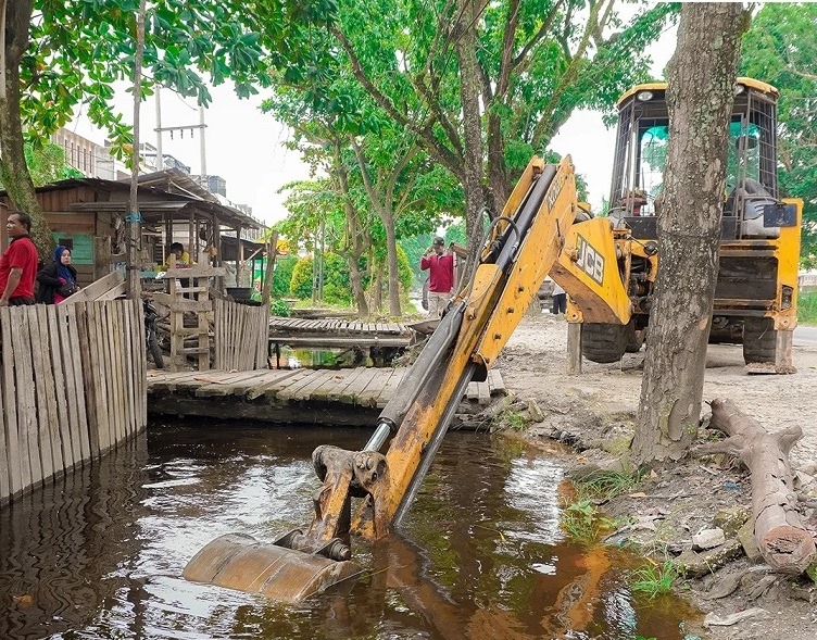 Dinas PUPR Terus Mengatasi Masalah Banjir dan Genangan di Kota Pekanbaru