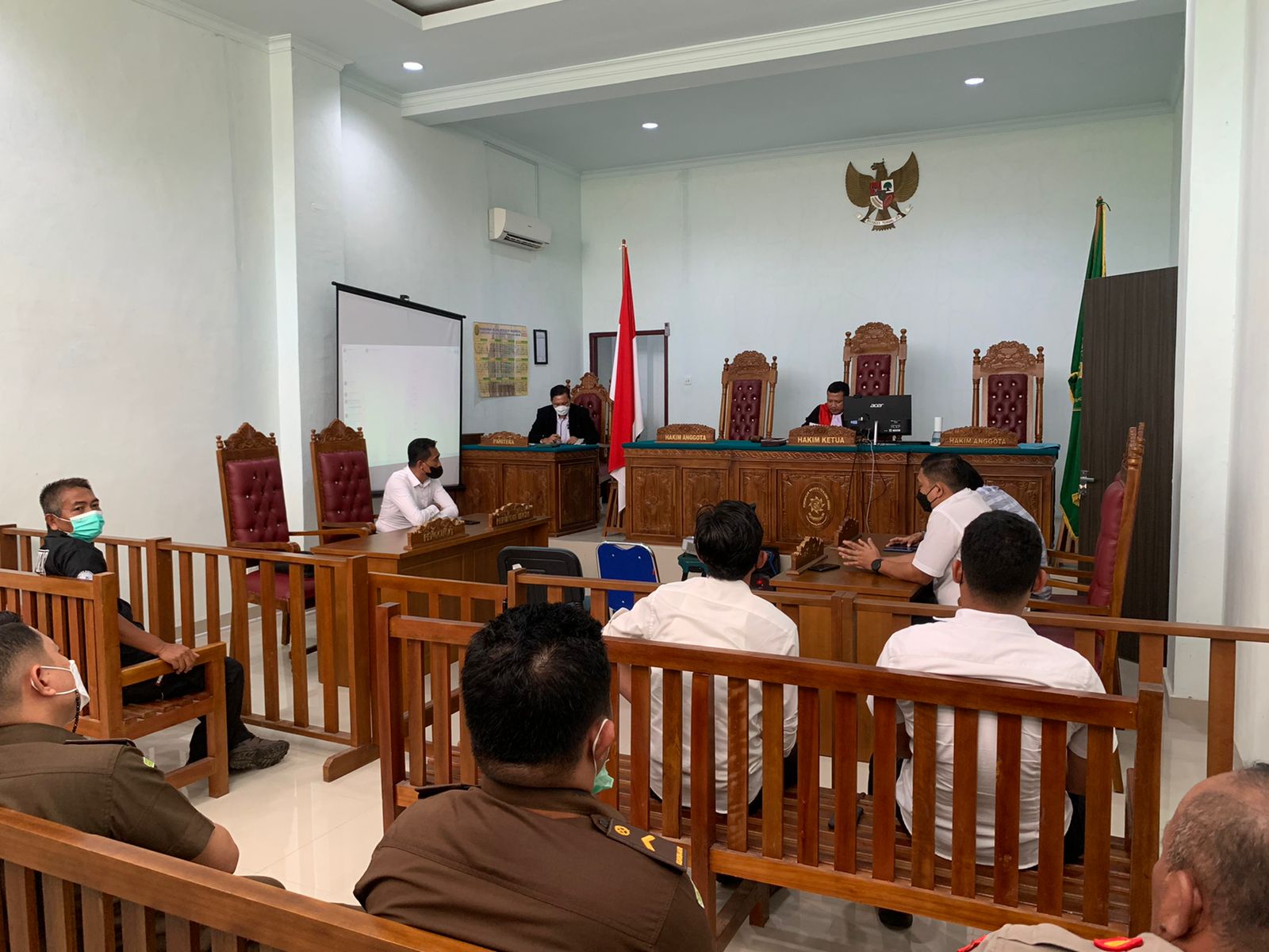 Hakim Pengadilan Tanjungping Tolak Gugatan Praperadilan Tersangka PMI Illegal Terhadap Polres Bintan