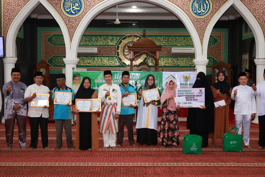 Plh Sekda Siak Ajak Muzakki Berzakat Melalui Baznas