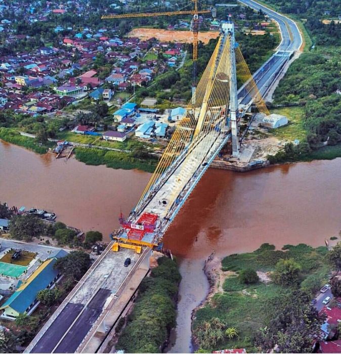 Jembatan Siak IV Diberi Nama Sultan Abdul Jalil Alamuddin Syah