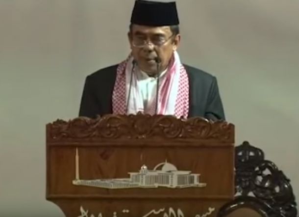 Menteri Agama Geram, Ini Video Khotbah di Masjid Istiqlal yang Tanpa Selawat