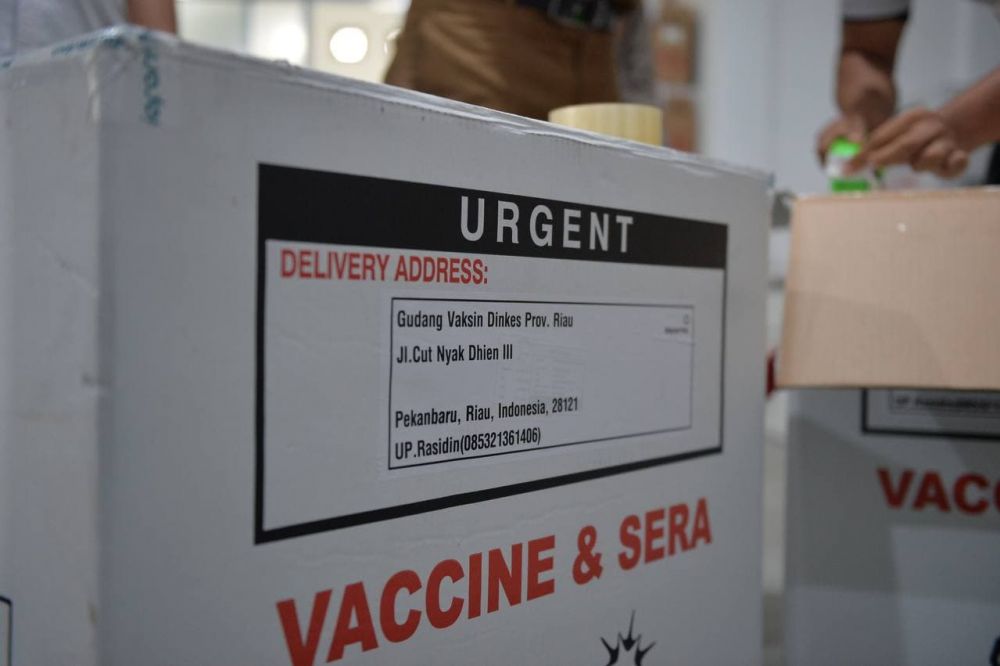 Gubri: Alhamdulillah Vaksin Covid-19 Tahap Pertama Telah Didistribusikan