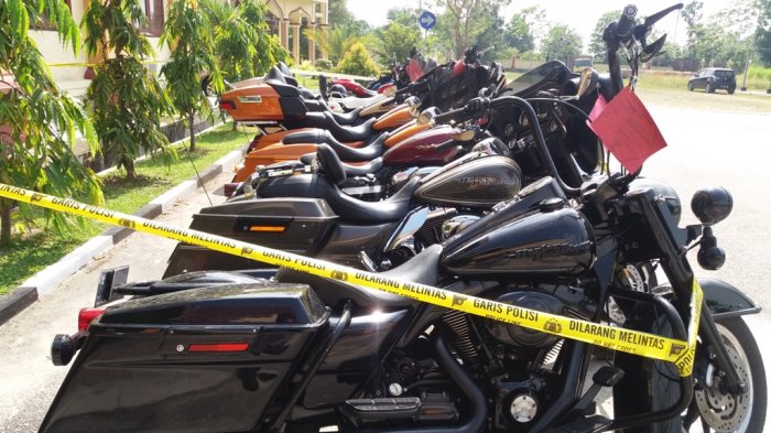 Modus Jual Beli Harley Ilegal Asal Singapura