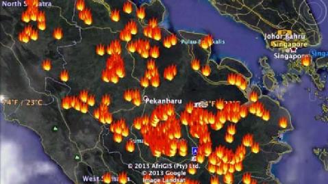 Sebanyak 32 Titik Panas Terdeteksi Di Sumatera, Provinsi Aceh Terbanyak
