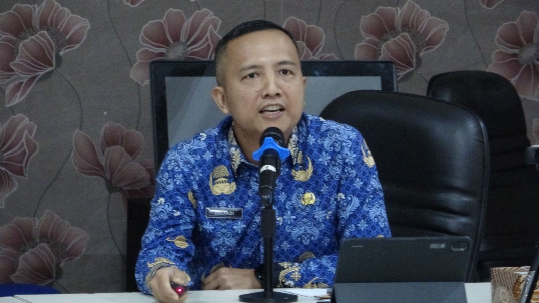 Asisten I Setda Inhil Hadiri Press Release Inflasi Tembilahan September 2025