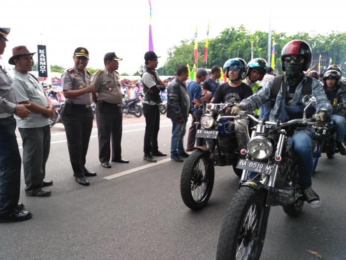 WAW!!! 1.000 Biker dari Sumatera Berkumpul di Bengkalis