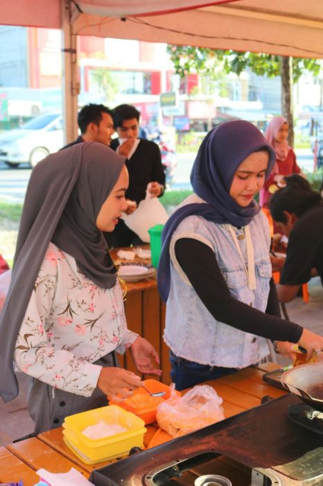 Lomba Kreasi Takjil Antar Duta Curi Perhatian Warga