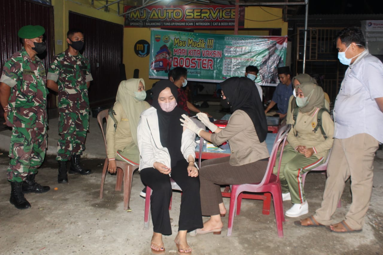 Tingkatkan Vaksin Booster, Kodim 0314/Inhil Lakukan Hal ini