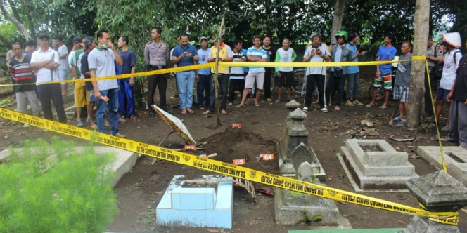 Geger Kuburan Gadis Meninggal Jumat Kliwon Mendadak Berantakan