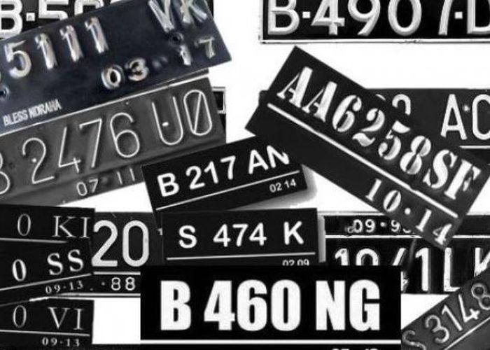 Modifikasi Pelat Nomor Kendaraan, Bisa Terancam Pidana