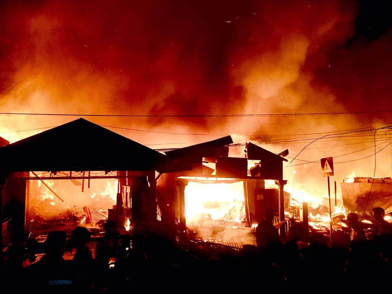 Masih Berkobar, Kebakaran Kembali Terjadi di Inhil
