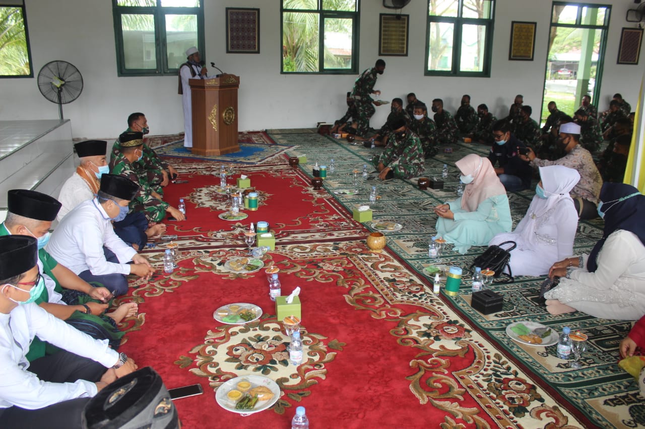 Kodim 0314/Inhil Gelar Maulid Nabi Muhammad SAW