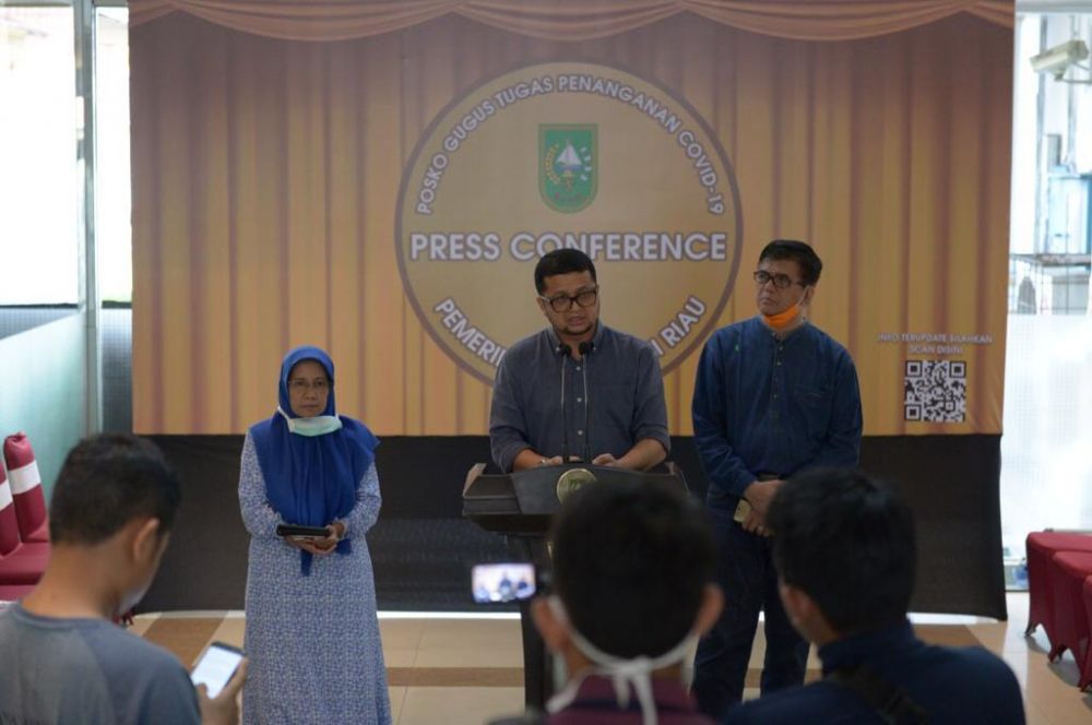Pasien positif Covid-19 kedua di Riau Hanya Alami Batuk Ringan