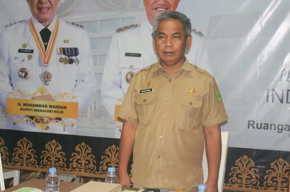 Bupati Inhil Ikuti Rakor Pengendalian Inflasi Daerah