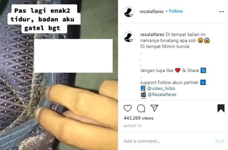 Selalu Alami Hal Aneh Saat Tidur, Netizen Terkejut Temukan Ini di Kasur