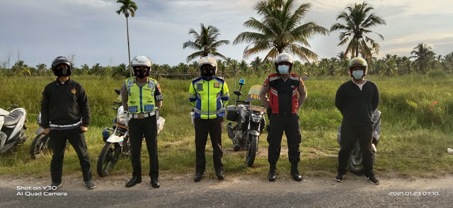 Tim Polres Inhil Rutin Laksanakan Patroli Anti Begal Sepeda