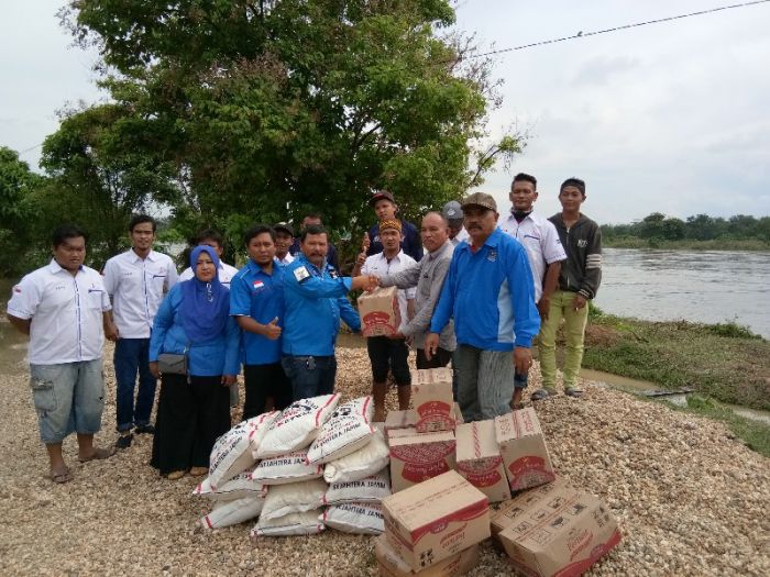 Terima Bantuan Banjir, Syarkawi : Ini yang Pertama