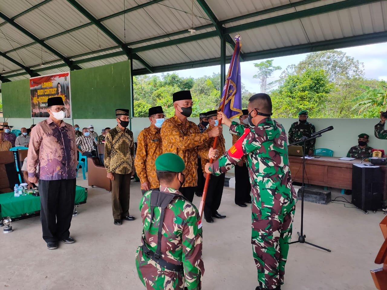 Kodim 1208/Sambas Gelar Pelantikan DPC Pepabri Kabupaten Sambas