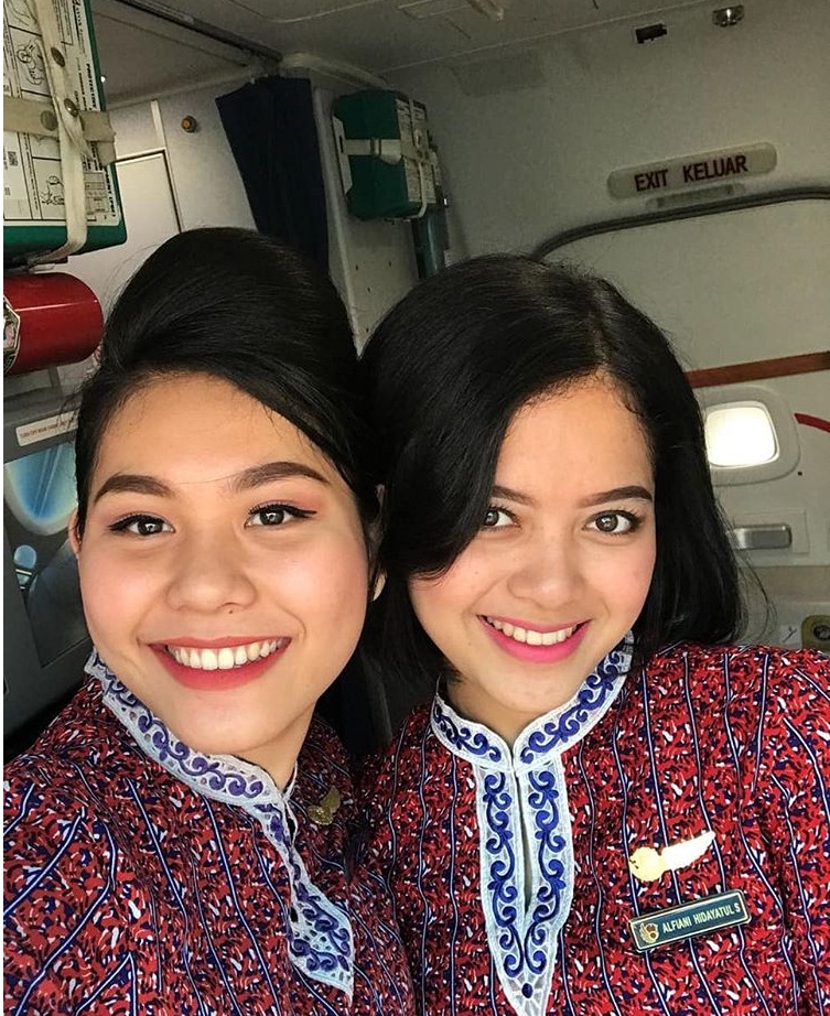 Postingan Terakhir si Cantik Alfiani Solikah, Pramugari Lion Air JT 610 yang Jatuh