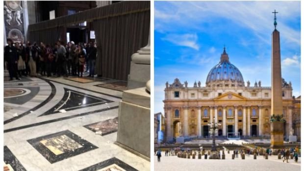Setelah Paus Bilang Neraka Tak Ada, Plafon Basilika Langsung Rubuh