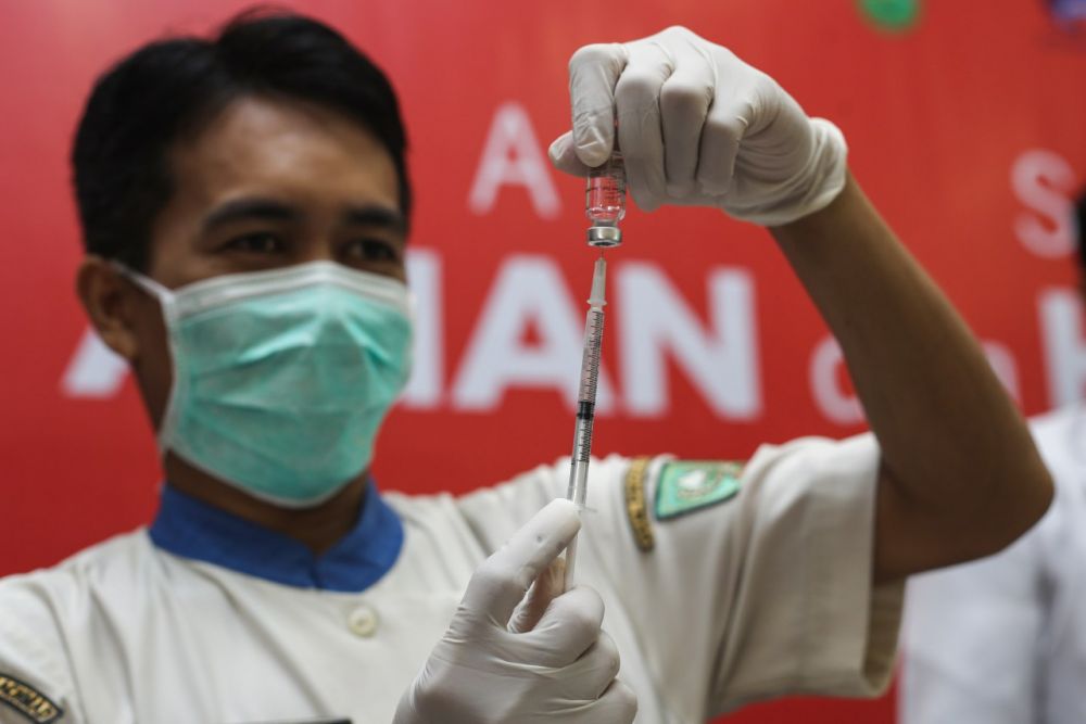 Tahap 2, RSUD Petala Bumi Vaksin 92 Orang