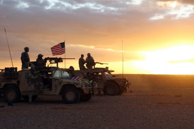 Militer AS Gelar Latihan Tembak di Suriah