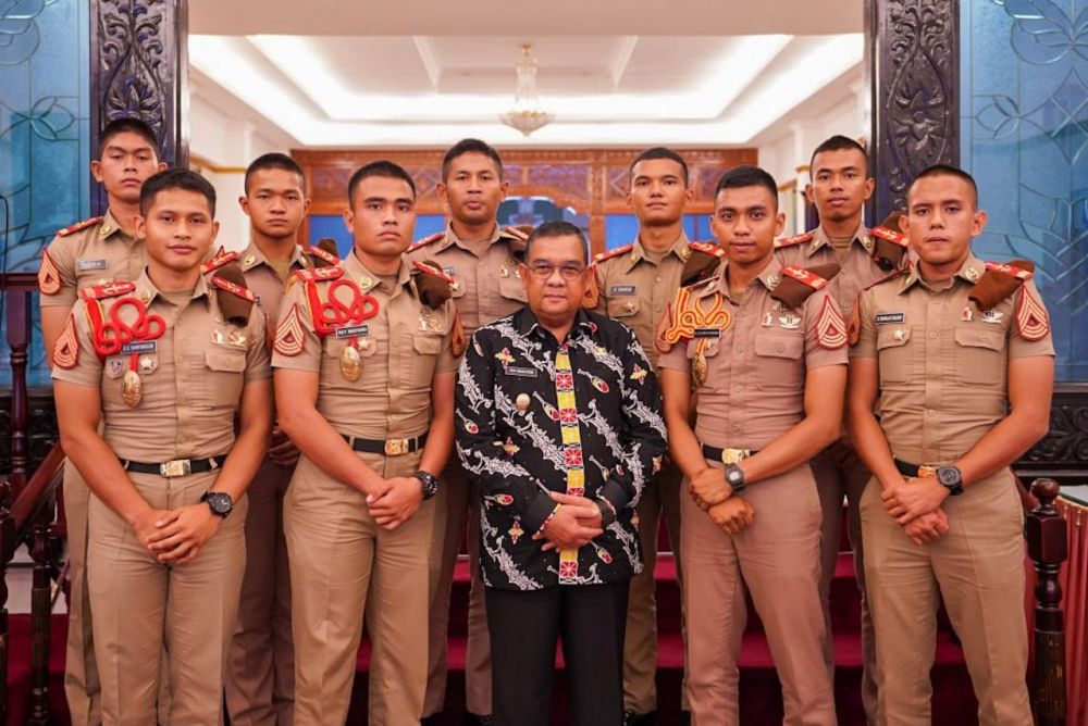 Audiensi Bersama Taruna Akmil, Ini Pesan Wagubri Edy Natar