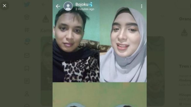 Suami Dipermak Jadi Model Rias Istri, Hasilnya Bikin Cewek Iri