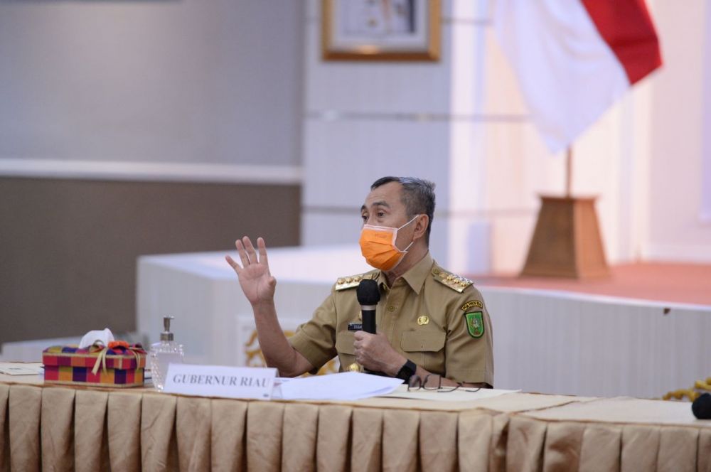 Gubernur Riau Puji Polisi Gagalkan Penyelundupan Sabu 24 Kg