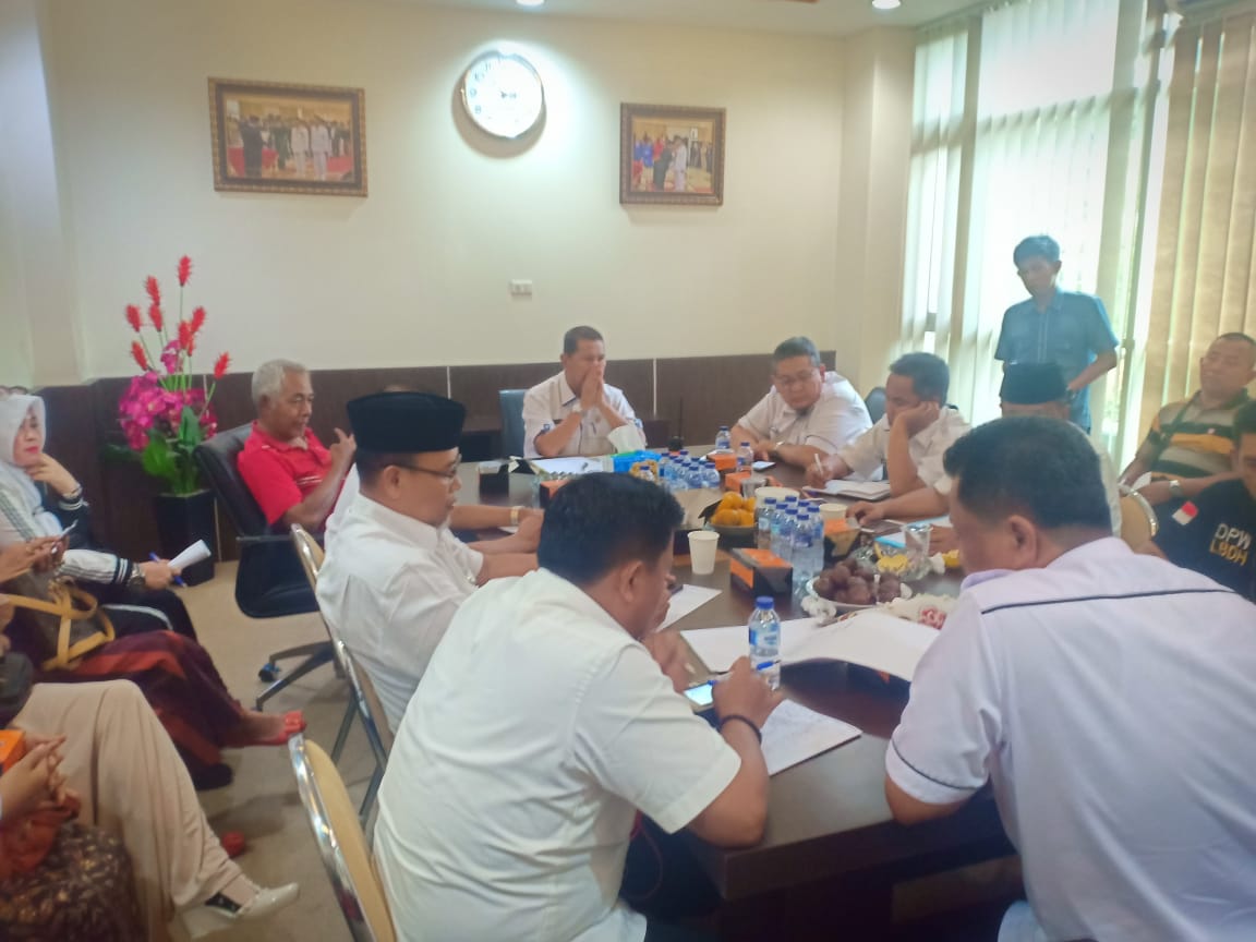 Wakil Bupati Inhil Pimpin Rapat Persiapan Kedatangan Gubernur Kalsel