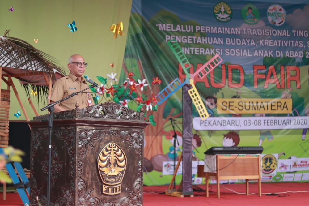 Diikuti 1.192 Peserta, Kadisdik Riau Apresiasi Kegiatan PAUD Fair Ke-8 Se-Sumatera