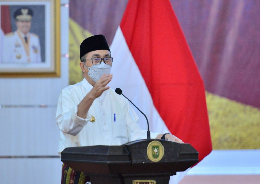 Gubri Syamsuar Ajak Masyarakat Disiplin Prokes untuk Bantu Turunkan Level PPKM di Pekanbaru