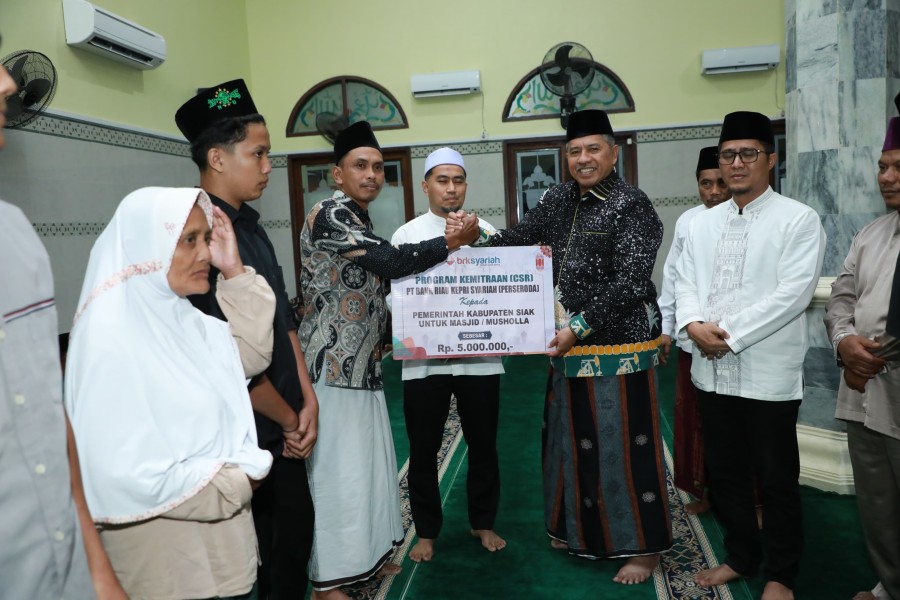 Bupati Siak Ingatkan Pentingnya Zakat di Safari Ramadan 1445 H