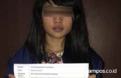 Wanita Muda Cantik Ini Sembunyikan Sabu di Selangkangan, Ditangkap di Bandara