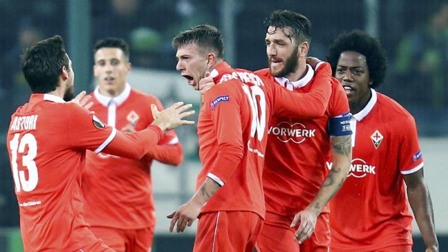 Fiorentina Tundukkan Gladbach 1-0