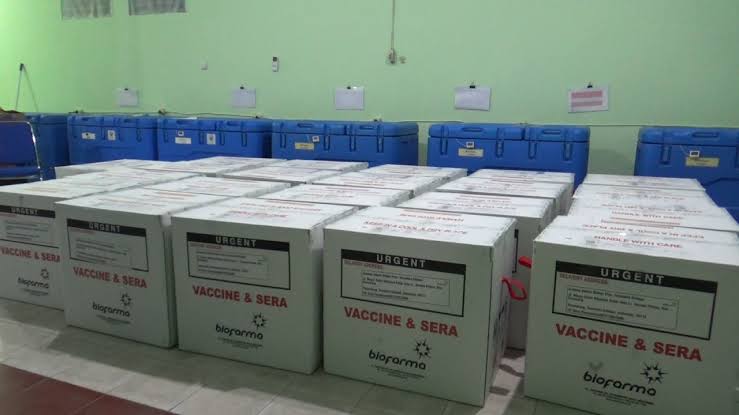 15.900 Dosis Vaksin Tahap III Tiba di Inhil