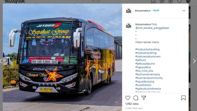 Ternyata Ini Alasan Mengapa Banyak Bus Sumatera yang Pakai Tameng Besi di Kaca Depan