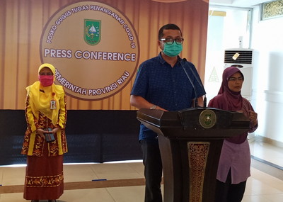 Pasien Positif Covid-19 di Riau Kembali Bertambah Dua
