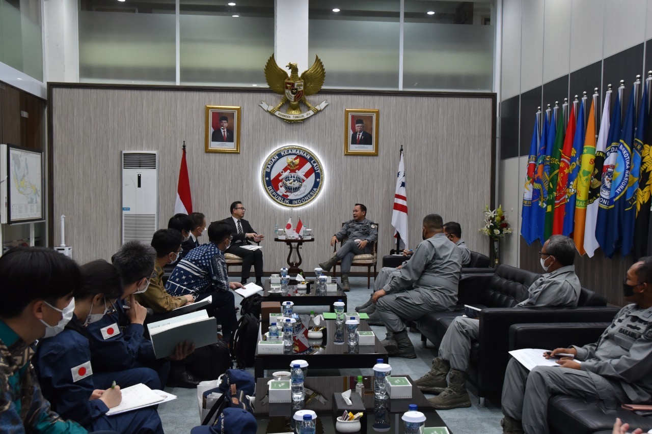 Bakamla RI Terima Delegasi Japan International Cooperation Agency