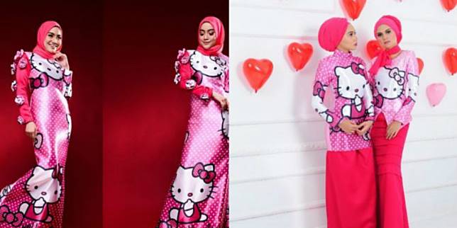 Busana Muslim Hello Kitty Berujung Cibiran