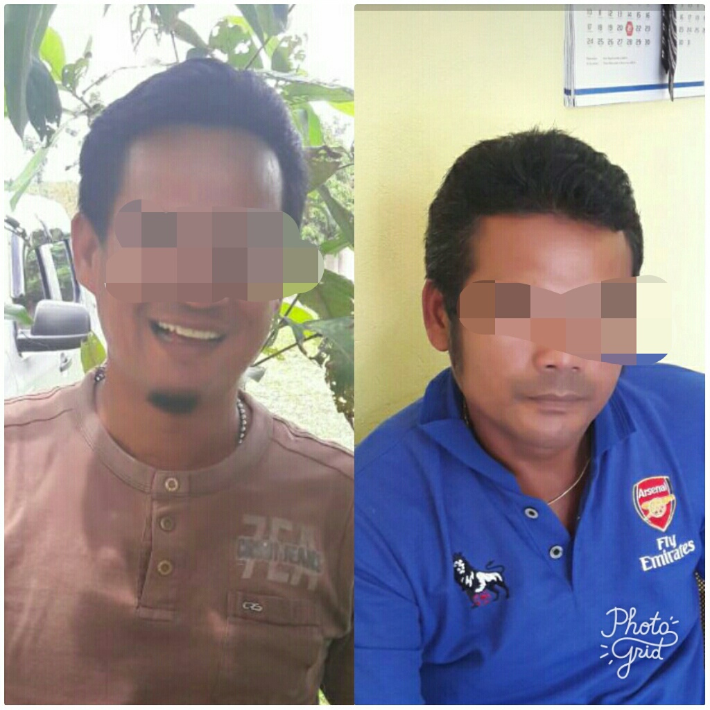 Dua Pria ini Diciduk Polisi saar Lakukan Pungli Terhadap Sopir Barang di Kampar 
