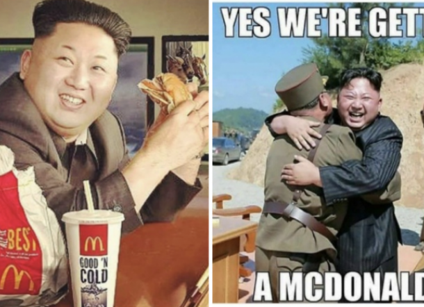 Kim Jong Un Mau McDonalds Ada di Korea Utara, Ini Reaksi Lucu Netizen